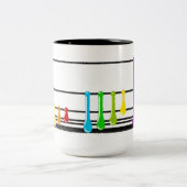 Spektrum Zweifarbige Tasse (Mittel)