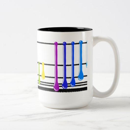 Spektrum Zweifarbige Tasse (Rechts)