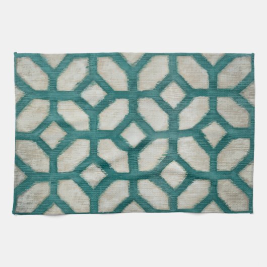 Spektrumssymmetrie IX Geschirrtuch (Horizontal)