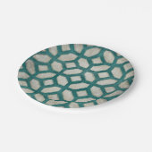 Spektrumssymmetrie IX Pappteller (Schrägansicht)