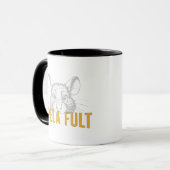 Spela fult t-shirt tasse (Vorderseite Links)