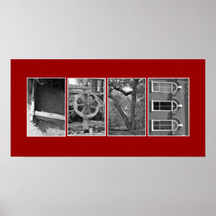 Spell out with Pictures Poster