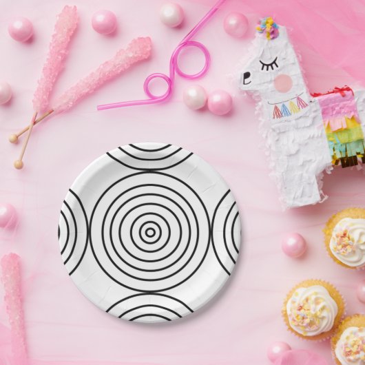 Spellbindungskreise Pappteller (Party)