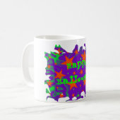 Spellbound grunge 'Happy Halloween' Tasse (Vorderseite Links)