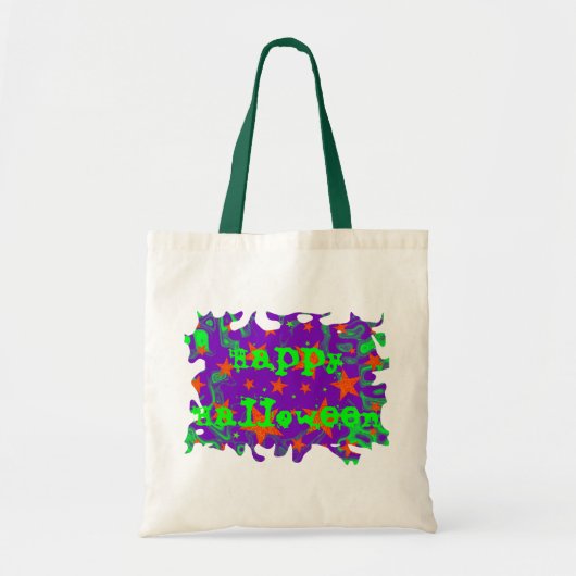 Spellbound grunge 'Happy Halloween' tobag Tragetasche (Vorne)