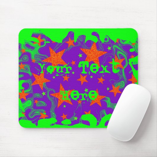 Spellbound grunge 'Your Text' mousepad (Mit Mouse)