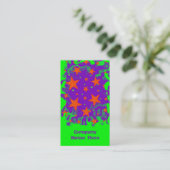 Spellbound Visitenkartenporträt grün Visitenkarte (Stehend Vorderseite)