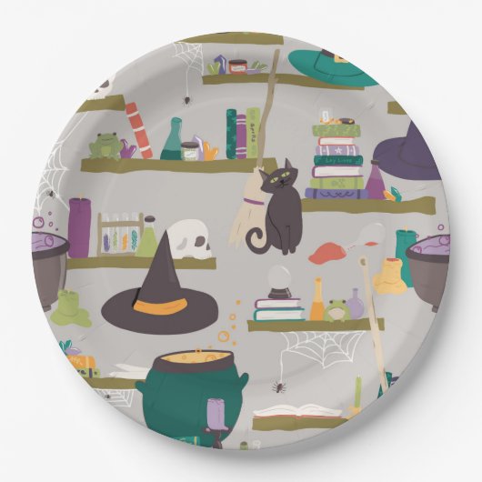 Spellcaster Pappteller (Vorderseite)