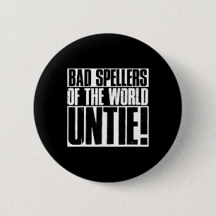 Speller der Welt Untie dyslexische Dyslexie Awarn Button