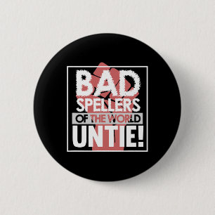 Speller des World Dyslexia Awareness Therapist Gre Button