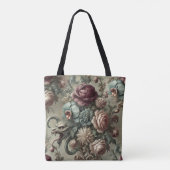 Spellhound - Barockgotik, Blütenbraun Tasche (Rückseite)