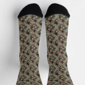 Spellhound - Gotisches Viktorianisches Delirium Socken (Oben)