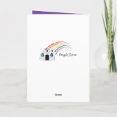 Spelling Bee Gratulation Karte (Rückseite)