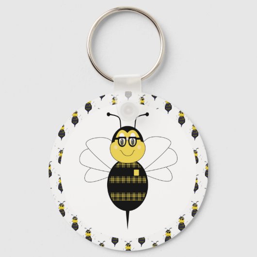SpellingBee Bumble Bee Schlüsselanhänger (Vorderseite)