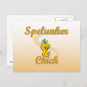 Spelunker Chick Postkarte (Vorne/Hinten)