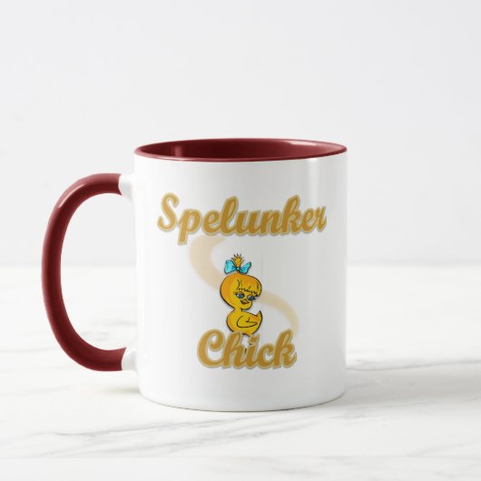 Spelunker Chick Tasse (Links)