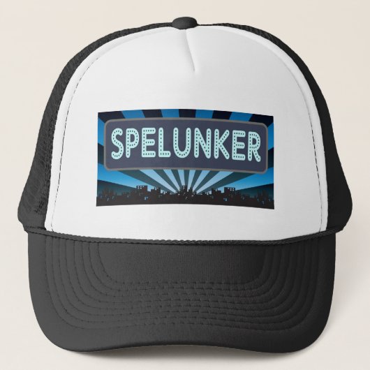 Spelunker-Festzelt Truckerkappe (Vorderseite)
