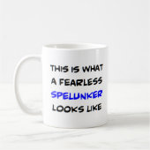 Spelunker, furchtlos kaffeetasse (Links)