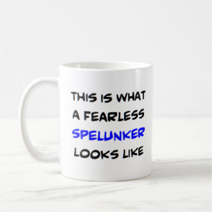 Spelunker, furchtlos kaffeetasse