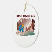 Spelunking 2 keramik ornament (Links)