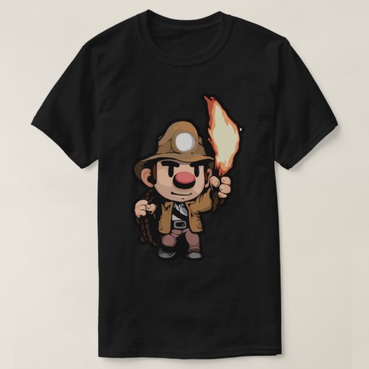 Spelunky Typ Sticker.png T-Shirt (Design vorne)
