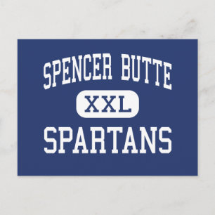 Spencer Butte Spartans Middle Eugene Oregon Postkarte