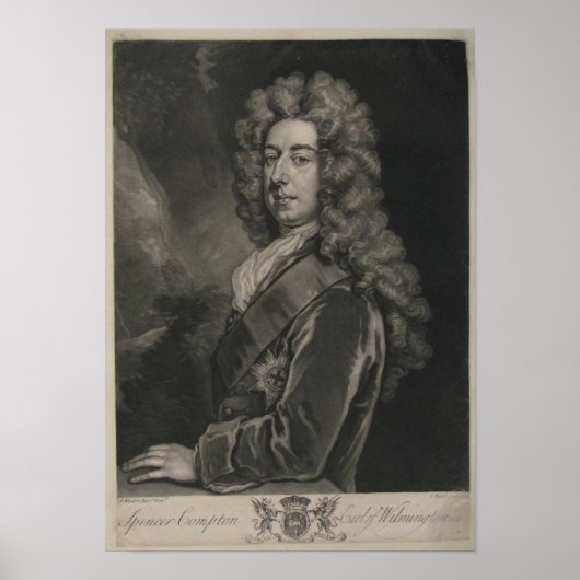 Spencer Compton, Earl of Wilmington Poster (Vorne)