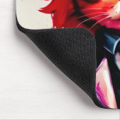 "Spencer" der Detektivagentur Tabbykin Mousepad (Ecke)