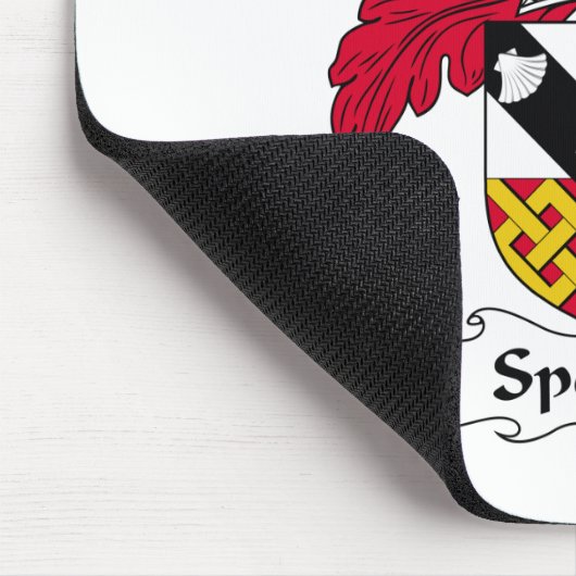 Spencer-Familienwappen Mousepad (Ecke)