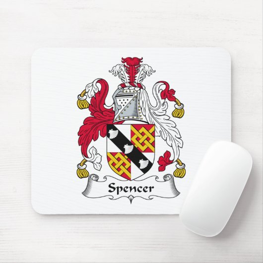Spencer-Familienwappen Mousepad (Mit Mouse)
