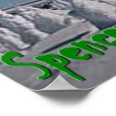 Spencer Galvin - Seattle Totems Poster (Ecke)