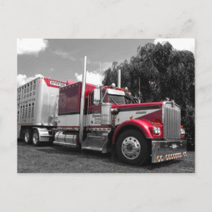 Spencer Kenworth W900A Postkarte