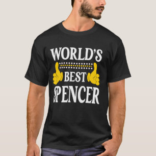Spencer Nachname Team Familie Nachname Weltbeste N T-Shirt