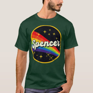 Spencer Regenbogen in Space Vintag GrungeStyle T-Shirt