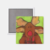 Spencer Reindeer Magnet 1 (Vorderseite/Rückseite)
