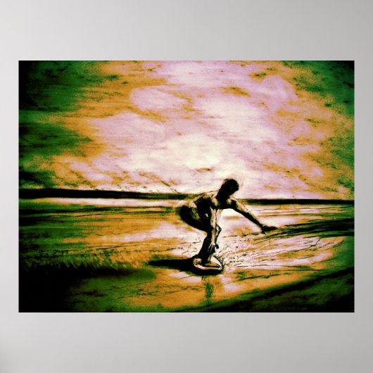 Spencer Skimboarding Poster (Vorne)