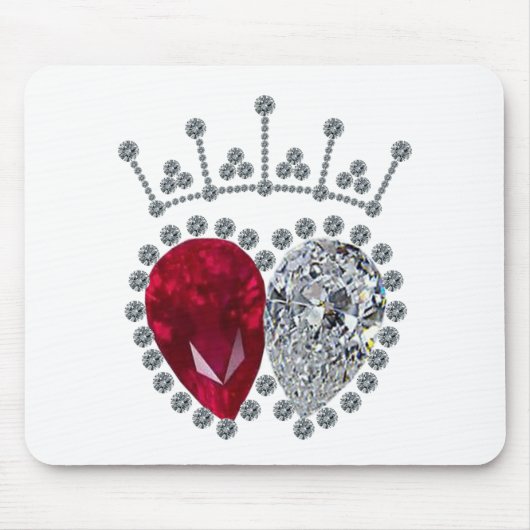 Spencer-Verlobungs-Ring Mousepad (Vorne)
