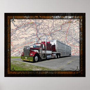 Spencer's #70 W900A map Poster