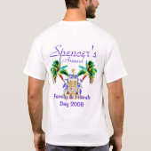 Spencers jährlicher Familien-u. Freund-Tag T-Shirt (Rückseite)
