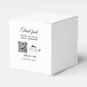 Spende für die Reise Flitterwochen Name hinzufügen Geschenkschachtel (Vorderseite)