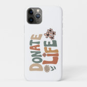 Spende Leben BOHO Case-Mate iPhone Hülle (Rückseite)