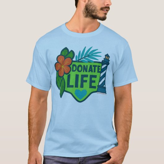 Spende Leben NC Tropical T T-Shirt (Vorderseite)