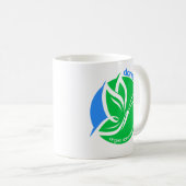 Spende Leben Schmetterling für Organspender-Bewuss Kaffeetasse (VorderseiteRechts)