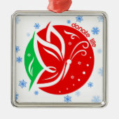 Spende Life Butterfly Geberwissen Weihnachten Ornament Aus Metall (Vorne)