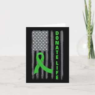 Spende Life Patriotic American Flag Usa Kidney Don Karte