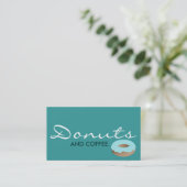 SPENDE UND KAFFEE. (Farbanpassbar) Visitenkarte (Stehend Vorderseite)