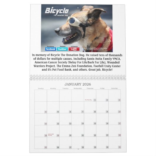 Spende verfolgt Kalender 2013 (zum Gedenken an (Jan 2026)