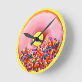 SPENDEN 2 RUNDE WANDUHR (Winkel)