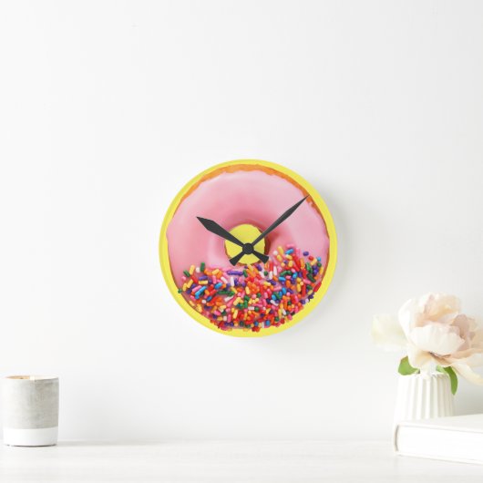 SPENDEN 2 RUNDE WANDUHR (Zuhause)