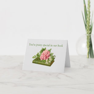 Spenden Danke mit Blume